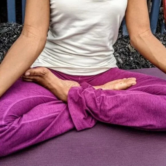 BEYOND YOGA Spacedye Bootcut Pant Super Soft Stretch Raspberry Pink Women L - Picture 12 of 12